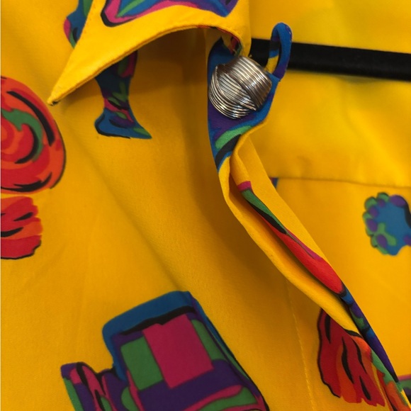 *VINTAGE* Chaus Ladies button down top size 16 - Picture 2 of 6